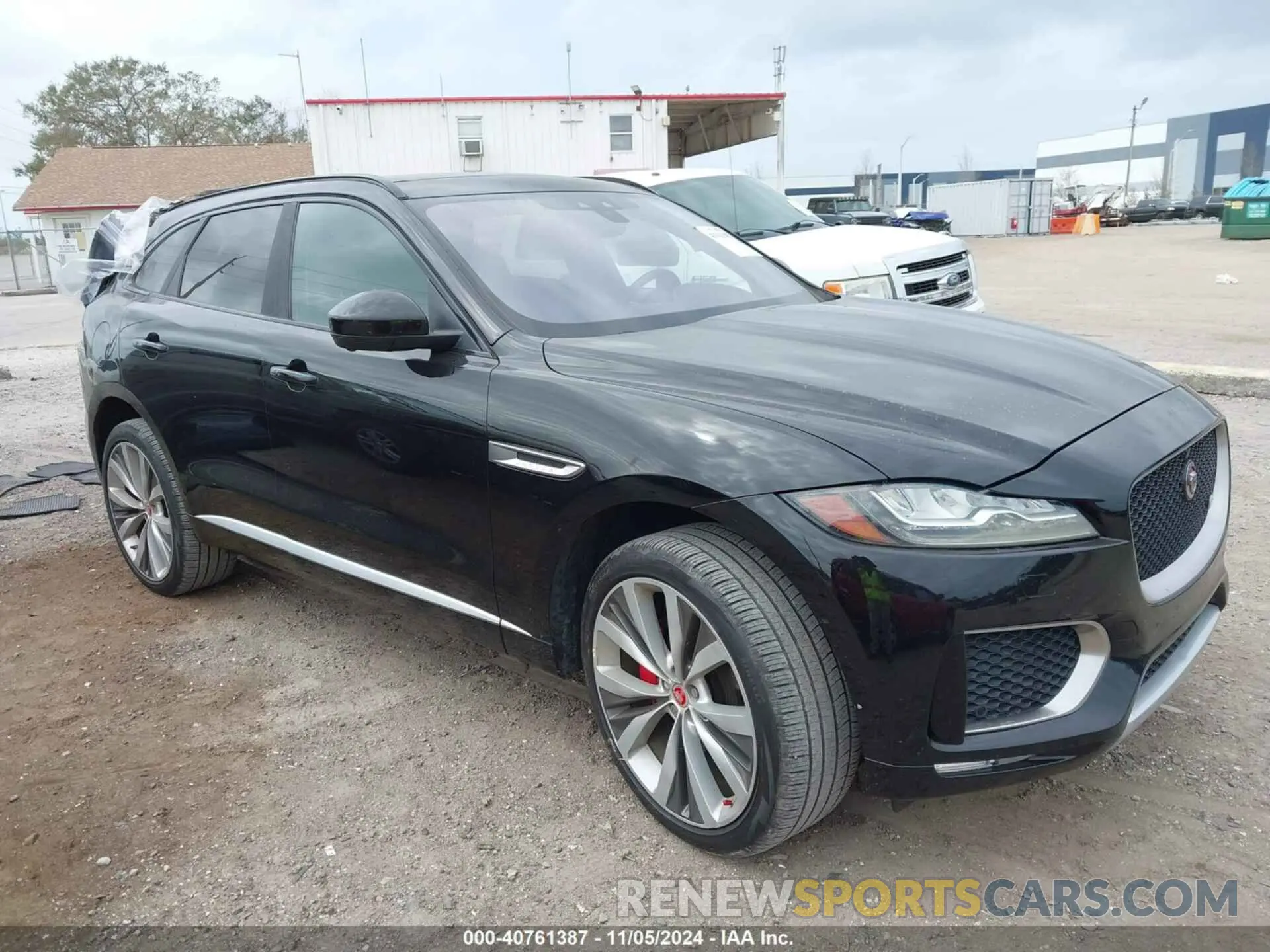 1 Photograph of a damaged car SADCM2FV9KA361504 JAGUAR F-PACE 2019