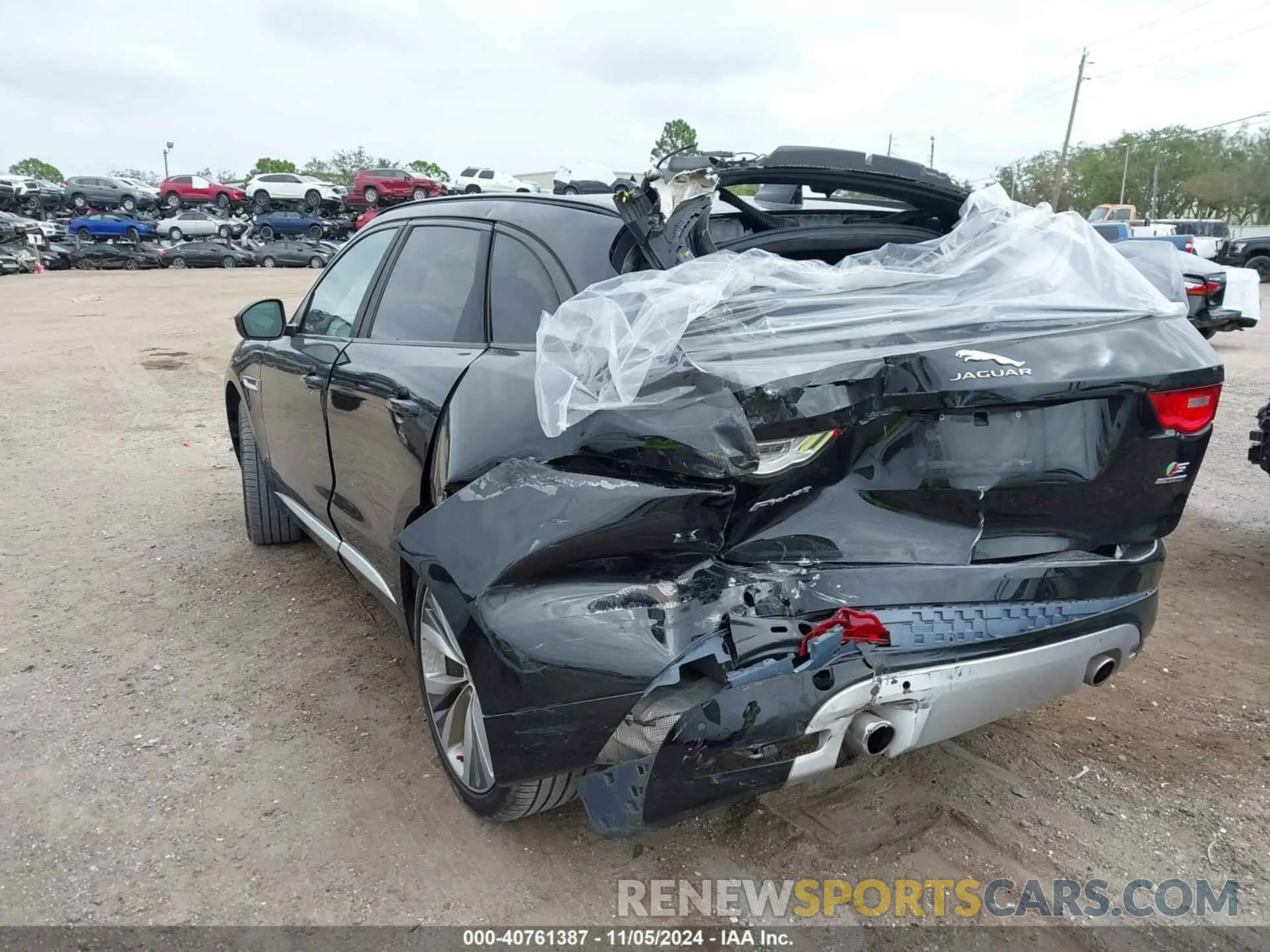 3 Photograph of a damaged car SADCM2FV9KA361504 JAGUAR F-PACE 2019