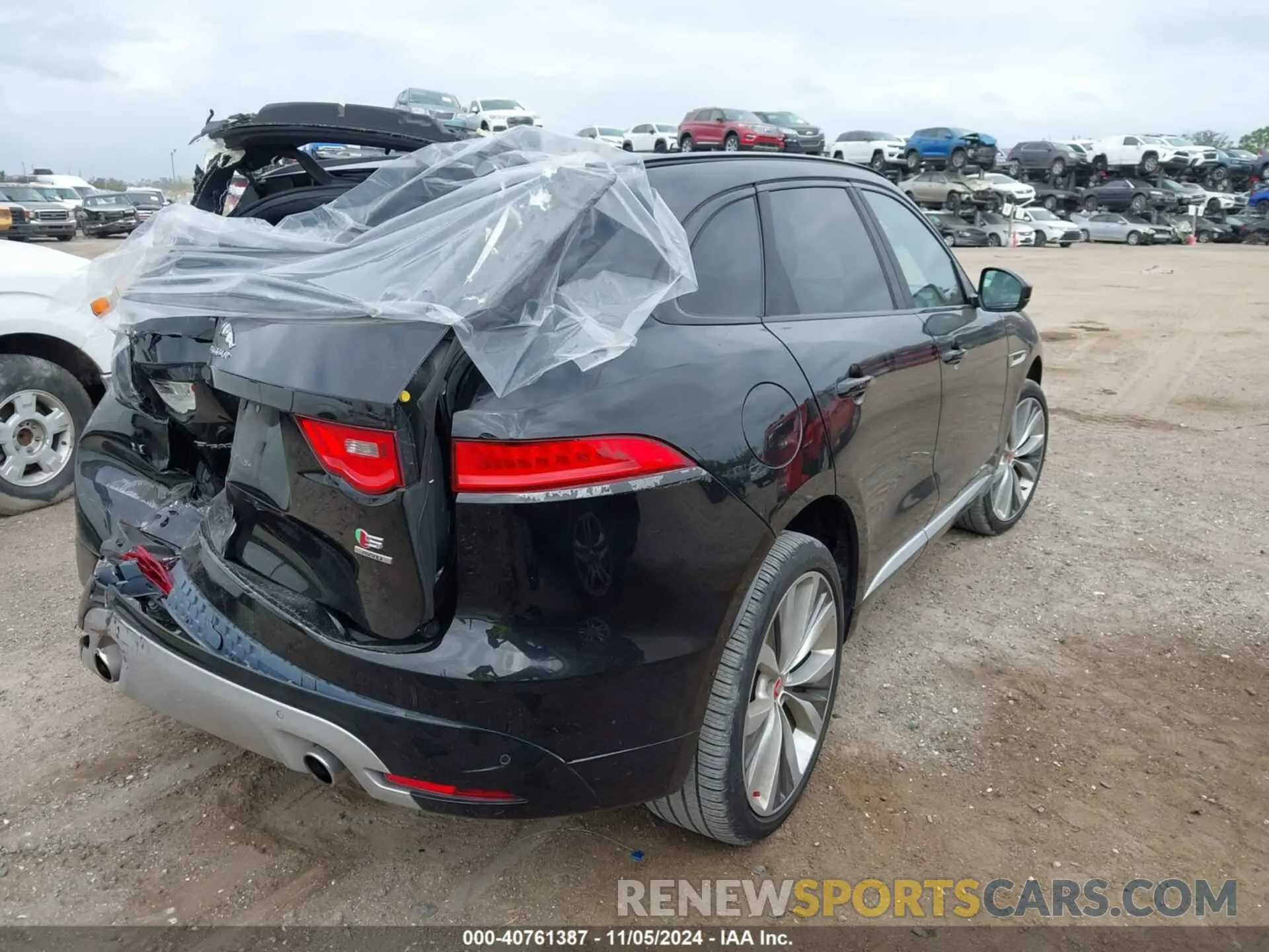 4 Photograph of a damaged car SADCM2FV9KA361504 JAGUAR F-PACE 2019