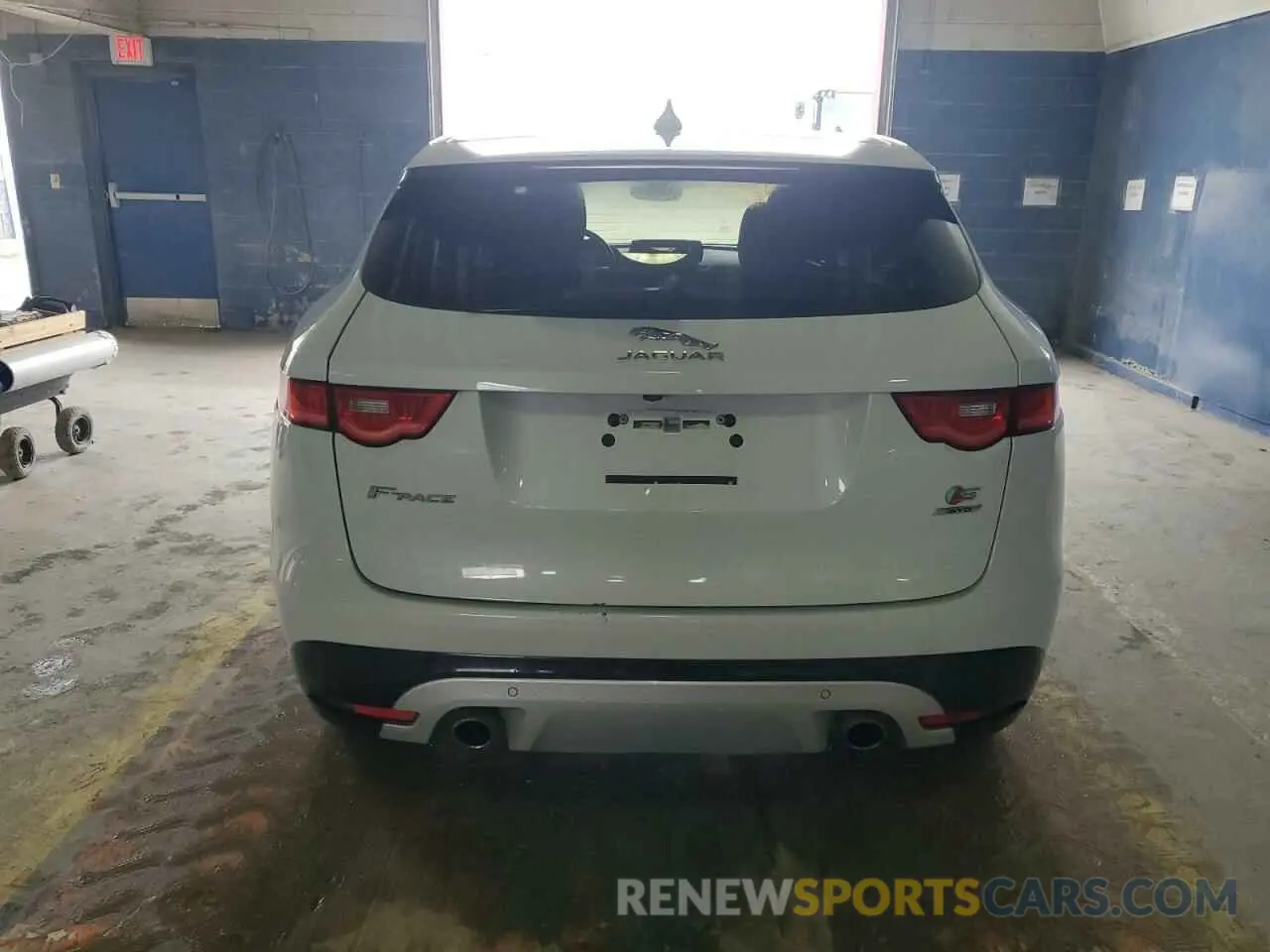 6 Photograph of a damaged car SADCM2FV9KA365990 JAGUAR F-PACE 2019