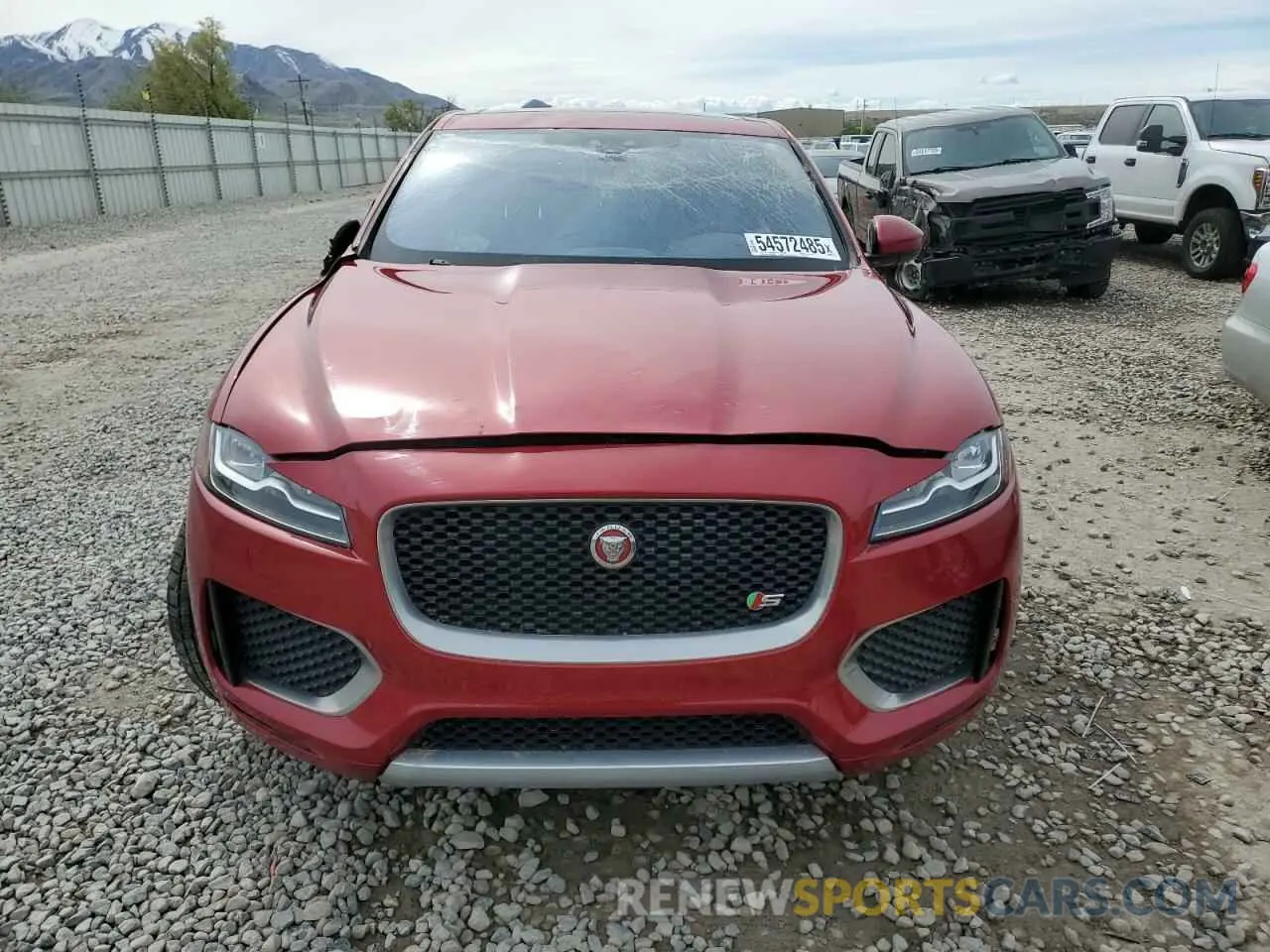 5 Photograph of a damaged car SADCM2FV9KA392963 JAGUAR F-PACE 2019