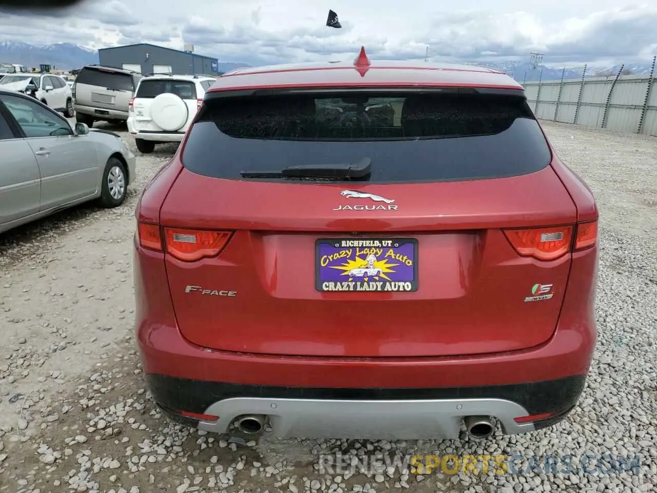 6 Photograph of a damaged car SADCM2FV9KA392963 JAGUAR F-PACE 2019
