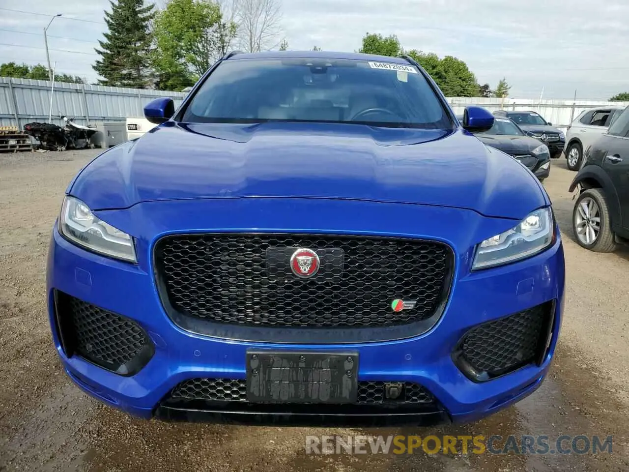 5 Photograph of a damaged car SADCM2FVXKA610005 JAGUAR F-PACE 2019