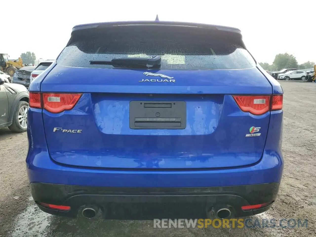 6 Photograph of a damaged car SADCM2FVXKA610005 JAGUAR F-PACE 2019