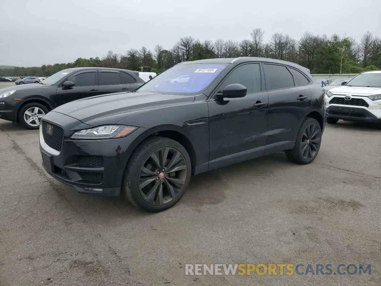 1 Photograph of a damaged car SADCN2GX7KA365936 JAGUAR F-PACE 2019