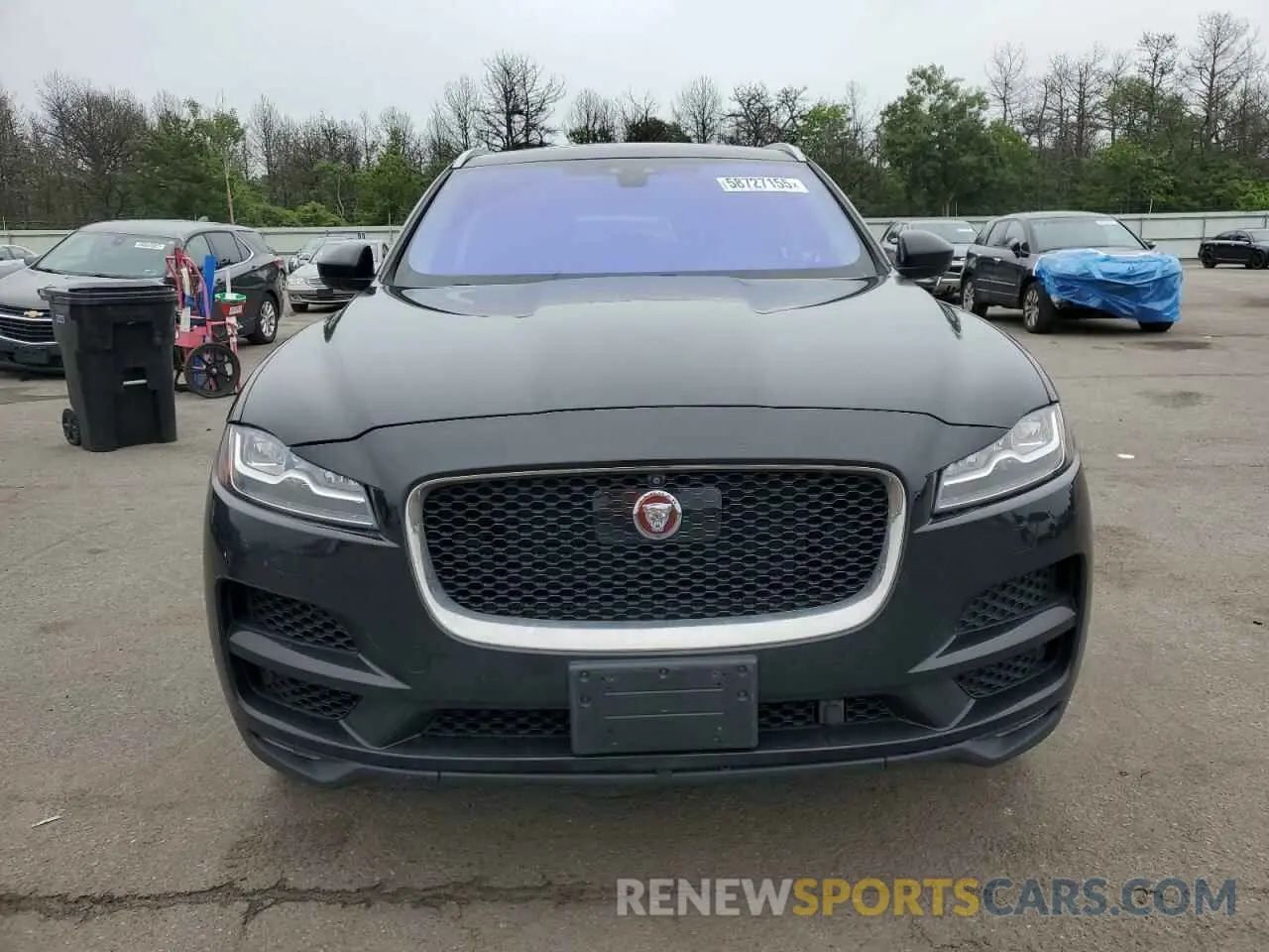 5 Photograph of a damaged car SADCN2GX7KA365936 JAGUAR F-PACE 2019
