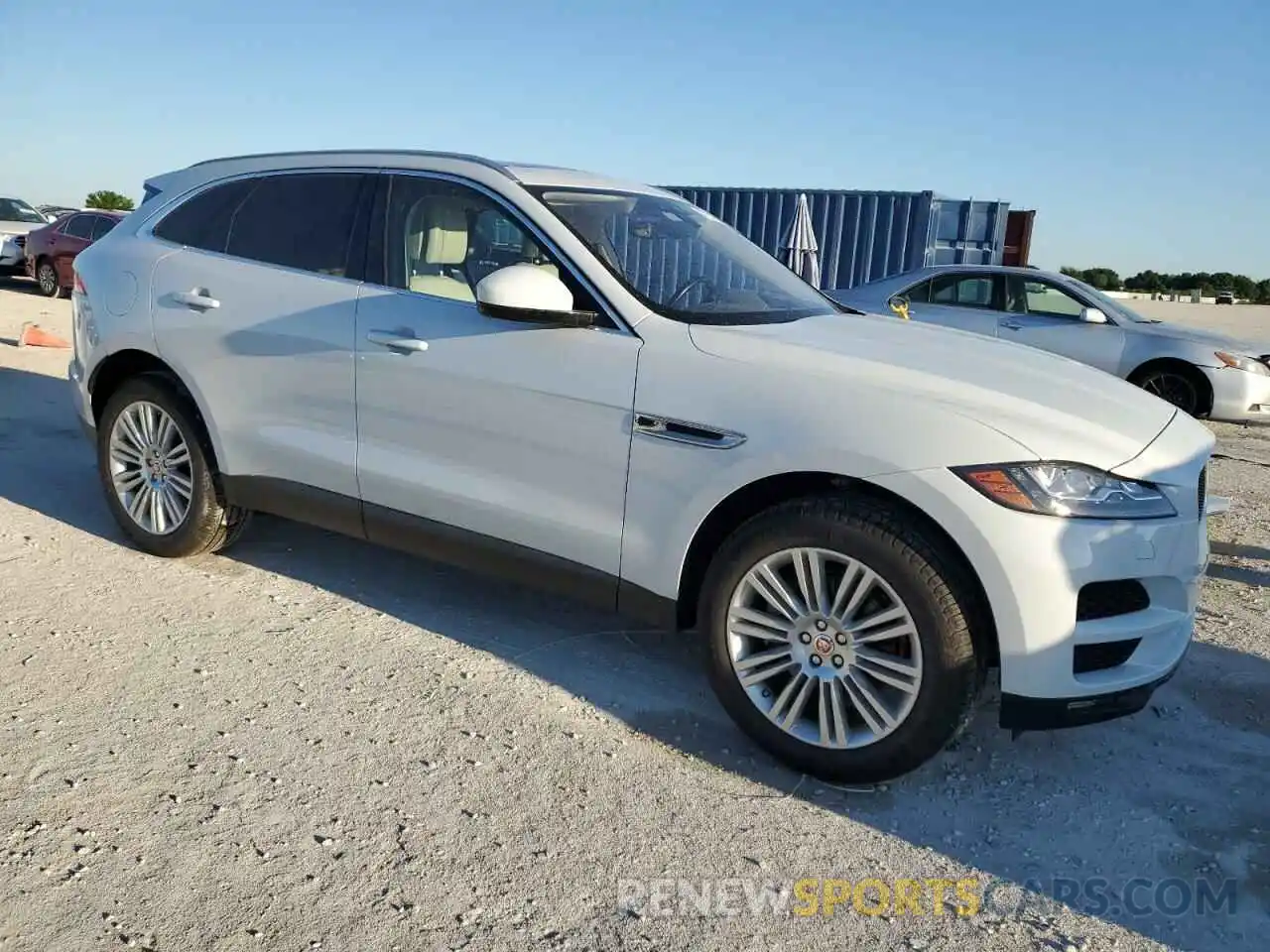 4 Photograph of a damaged car SADCN2GX8KA362334 JAGUAR F-PACE 2019