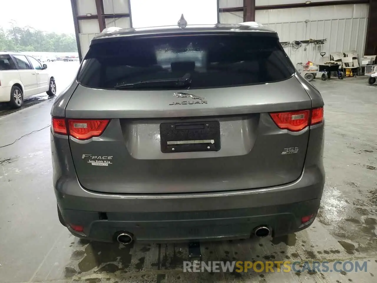 6 Photograph of a damaged car SADCN2GX9KA357787 JAGUAR F-PACE 2019