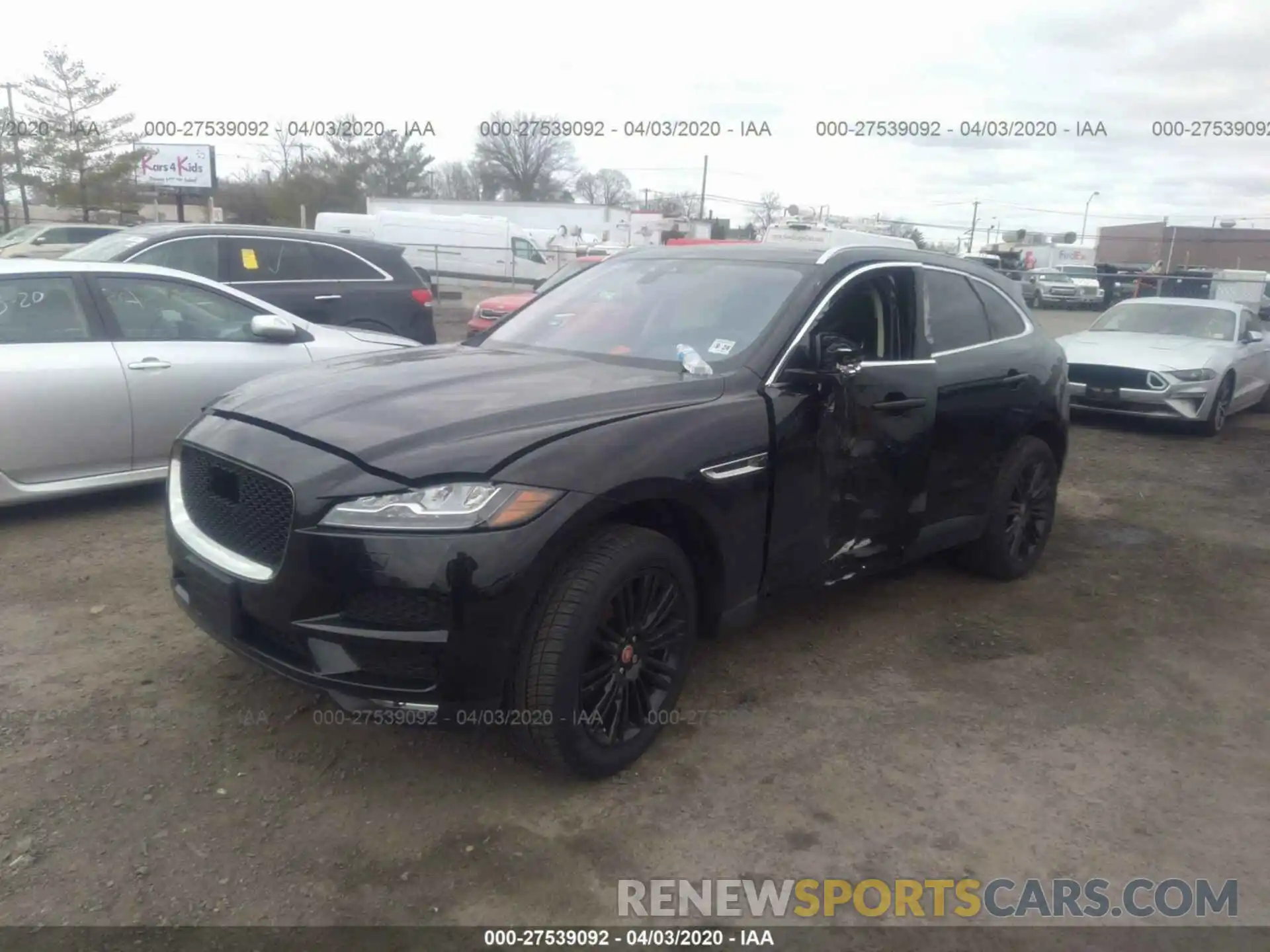 2 Photograph of a damaged car SADCN2GX9KA398677 JAGUAR F-PACE 2019