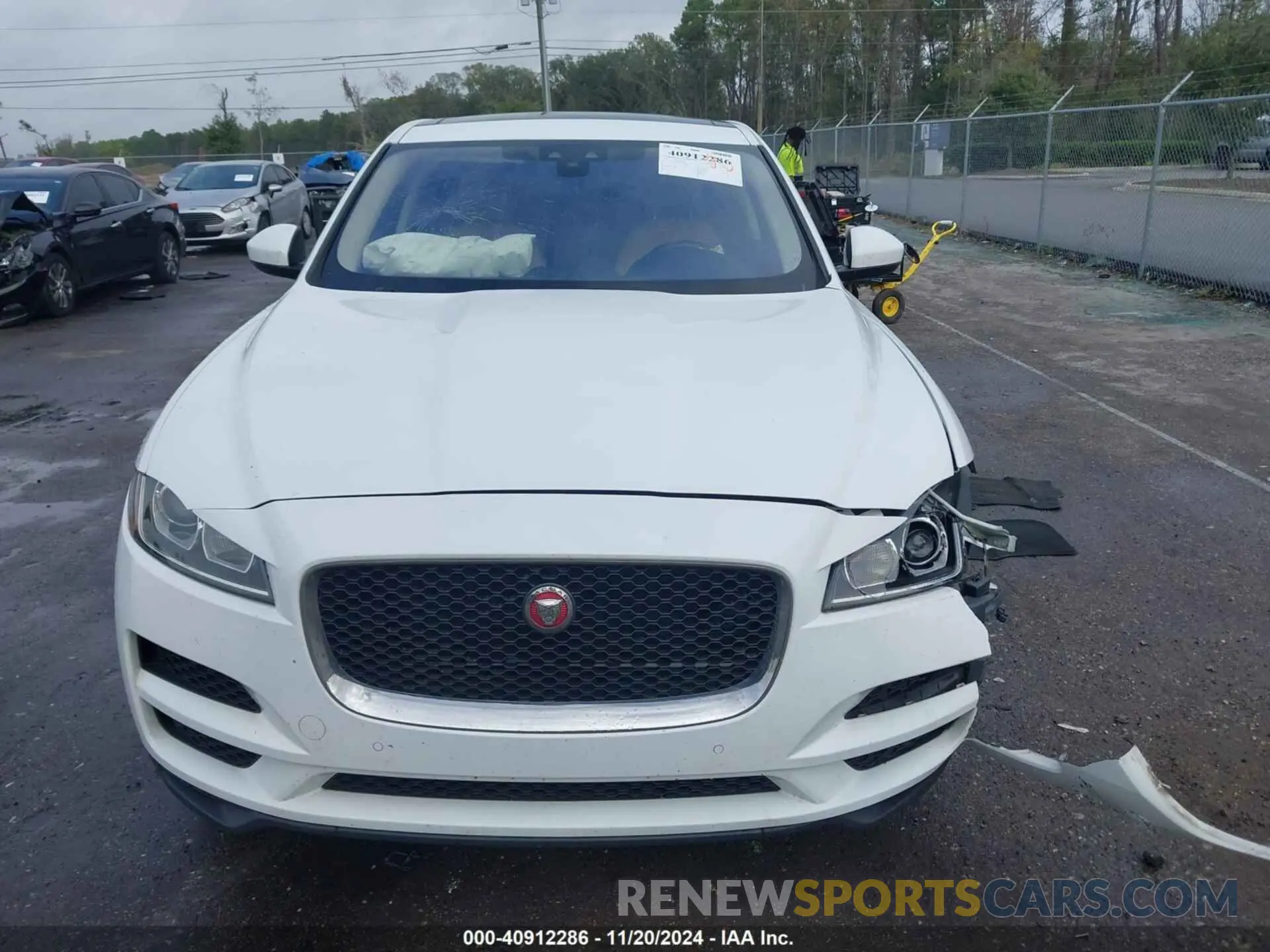 12 Photograph of a damaged car SADCS2FX0KA390106 JAGUAR F-PACE 2019