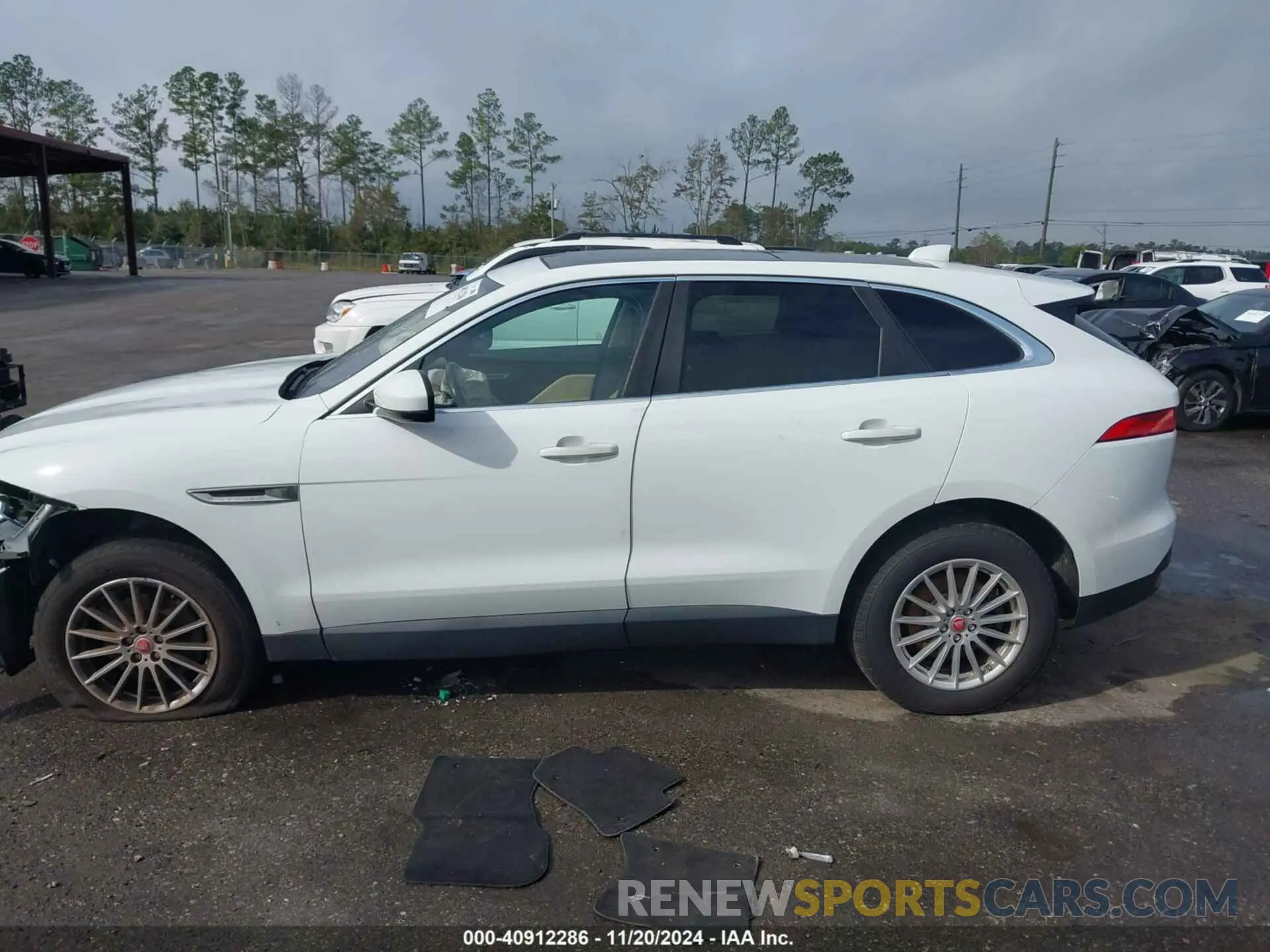 14 Photograph of a damaged car SADCS2FX0KA390106 JAGUAR F-PACE 2019