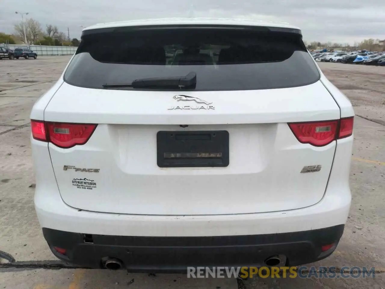 6 Photograph of a damaged car SADCS2FX0KA602177 JAGUAR F-PACE 2019