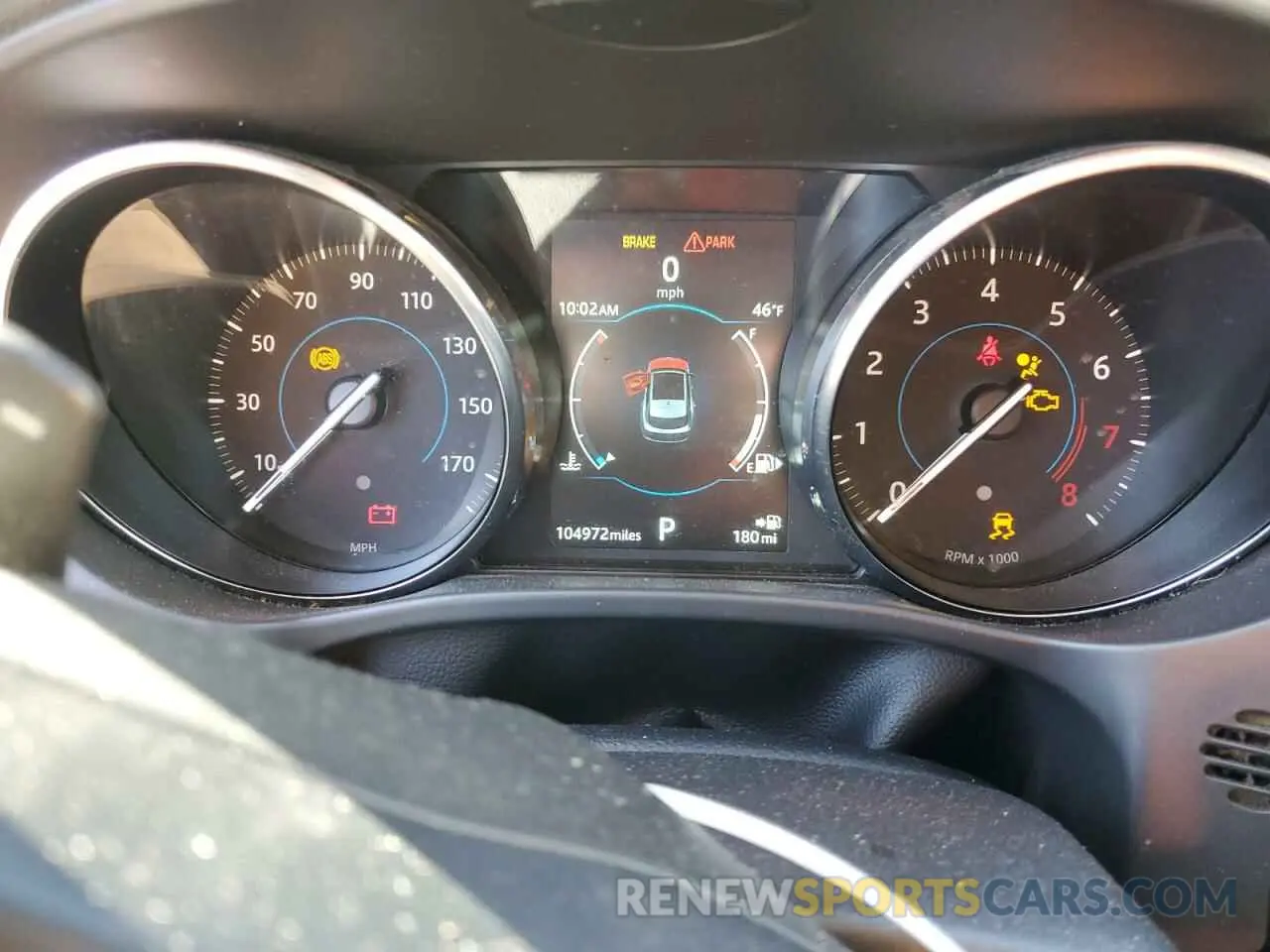 9 Photograph of a damaged car SADCS2FX2KA602035 JAGUAR F-PACE 2019