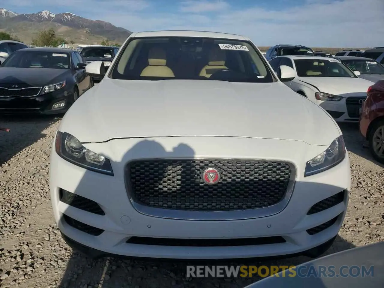 5 Photograph of a damaged car SADCS2FX3KA391153 JAGUAR F-PACE 2019