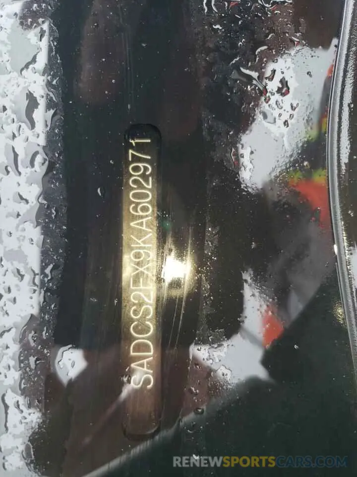 13 Photograph of a damaged car SADCS2FX9KA602971 JAGUAR F-PACE 2019