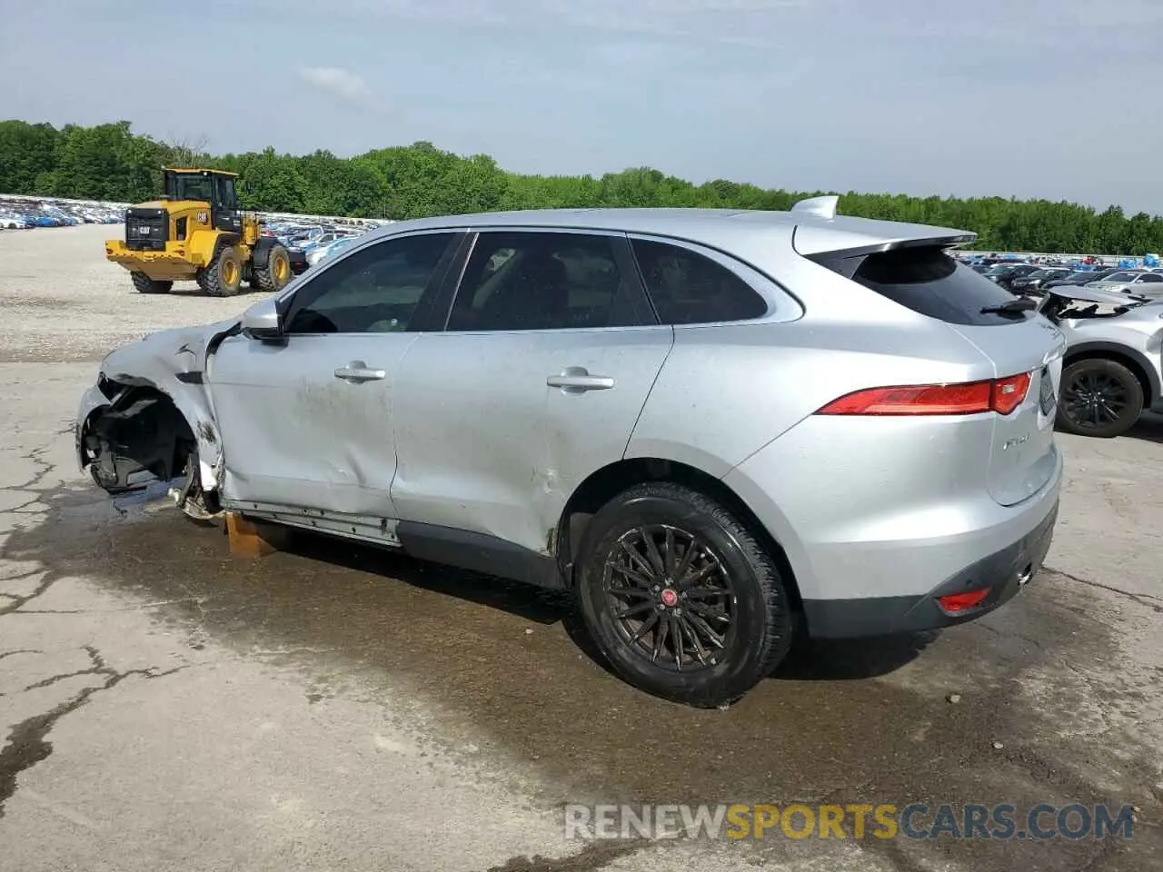 2 Photograph of a damaged car SADCS2FXXKA390386 JAGUAR F-PACE 2019