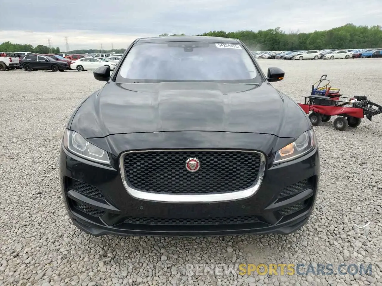 5 Photograph of a damaged car SADCS2FXXKA390615 JAGUAR F-PACE 2019