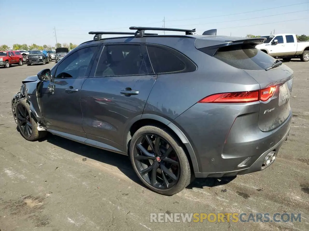 2 Photograph of a damaged car SADCZ2EE0KA607746 JAGUAR F-PACE 2019