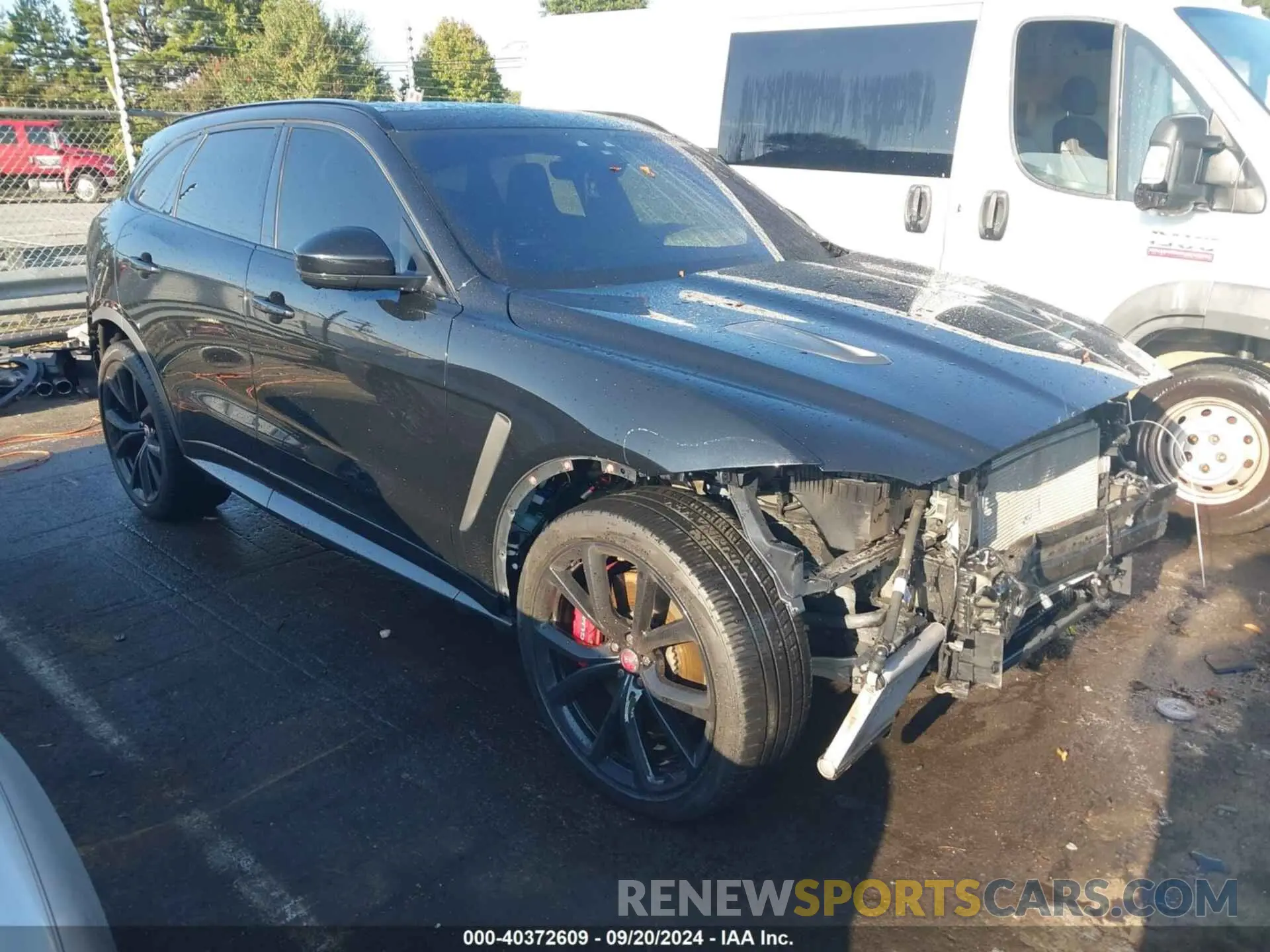 1 Photograph of a damaged car SADCZ2EE1KA607304 JAGUAR F-PACE 2019