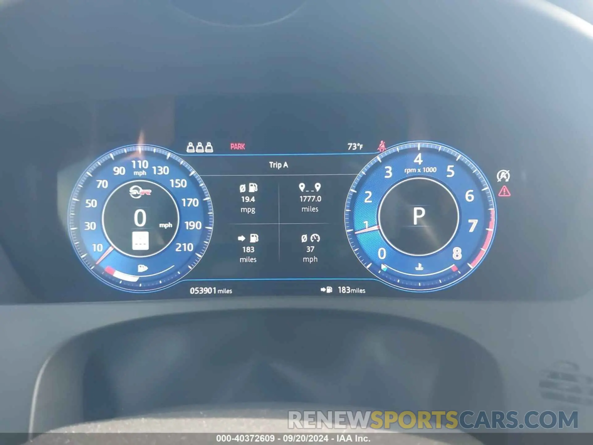 7 Photograph of a damaged car SADCZ2EE1KA607304 JAGUAR F-PACE 2019