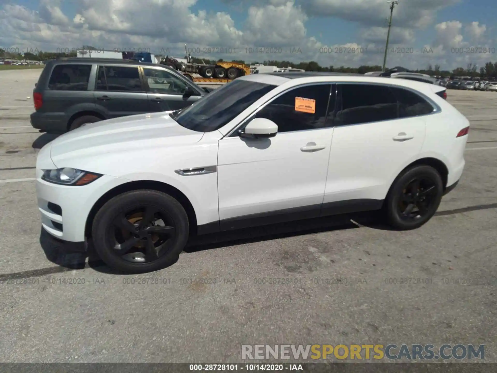 2 Photograph of a damaged car SADCJ2FX0LA628816 JAGUAR F-PACE 2020