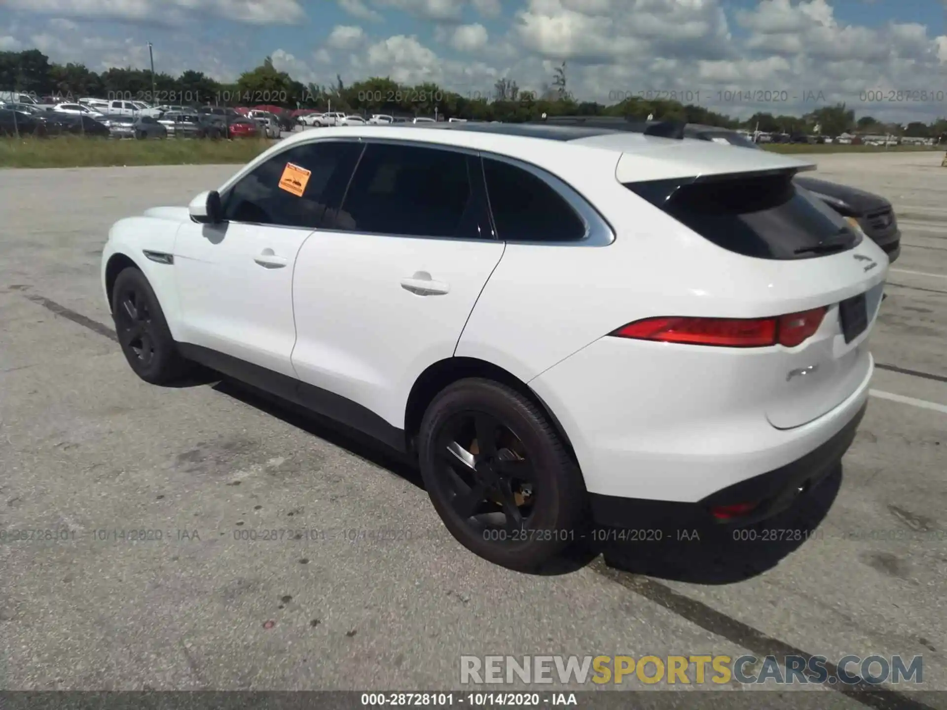 3 Photograph of a damaged car SADCJ2FX0LA628816 JAGUAR F-PACE 2020