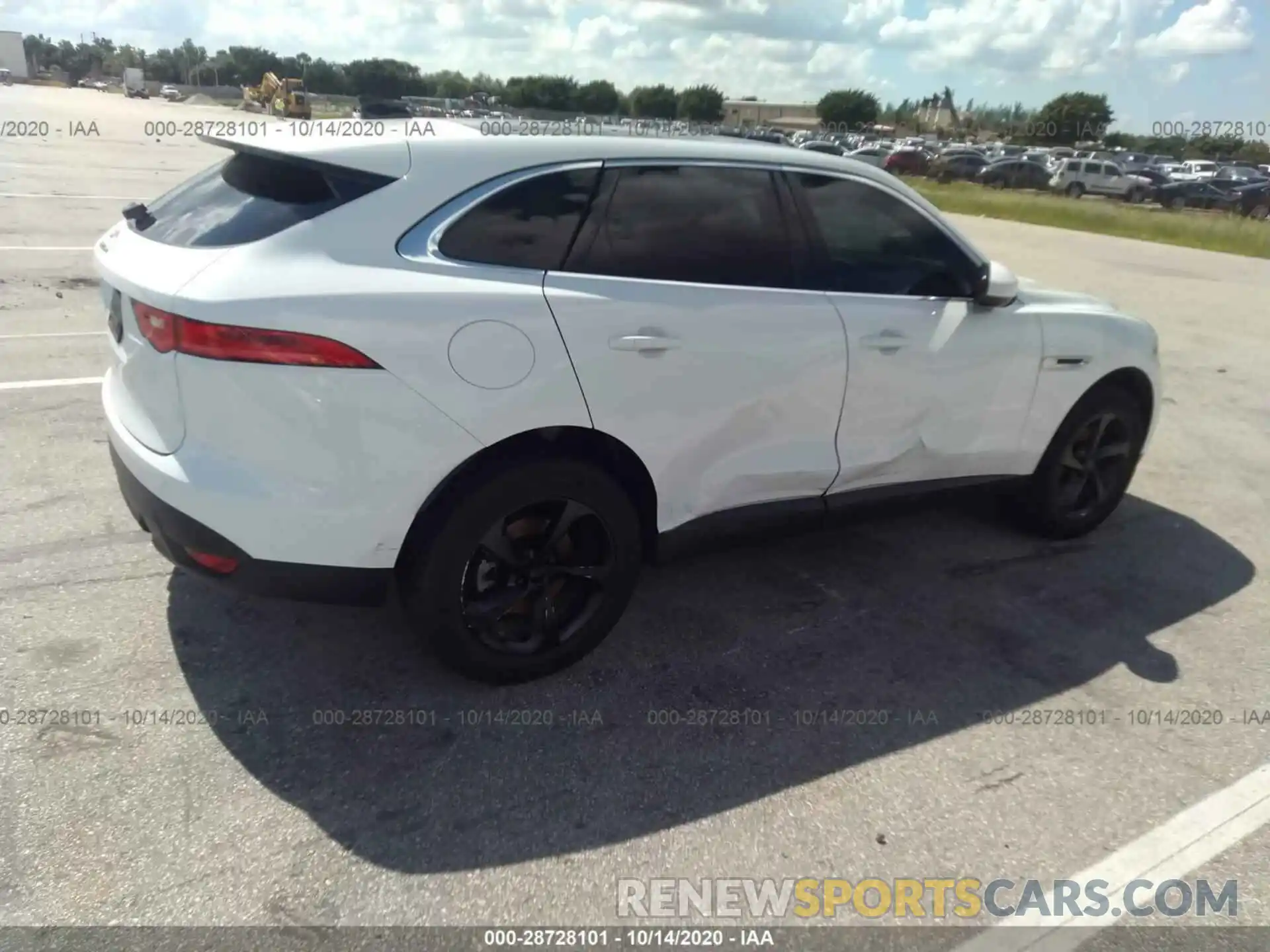 4 Photograph of a damaged car SADCJ2FX0LA628816 JAGUAR F-PACE 2020