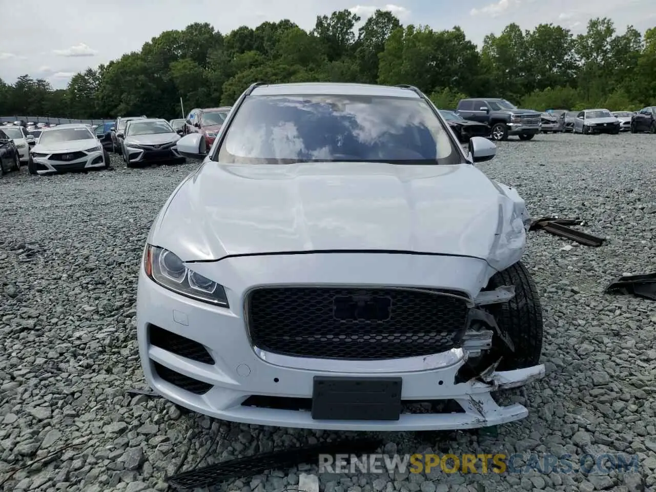 5 Photograph of a damaged car SADCJ2FX0LA629299 JAGUAR F-PACE 2020