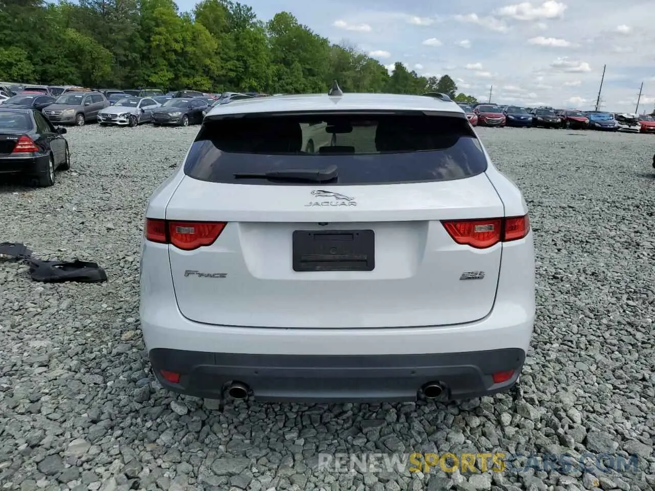 6 Photograph of a damaged car SADCJ2FX0LA629299 JAGUAR F-PACE 2020