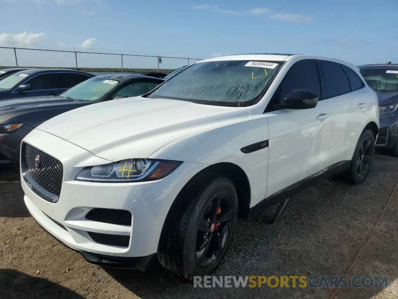1 Photograph of a damaged car SADCJ2FX1LA624161 JAGUAR F-PACE 2020