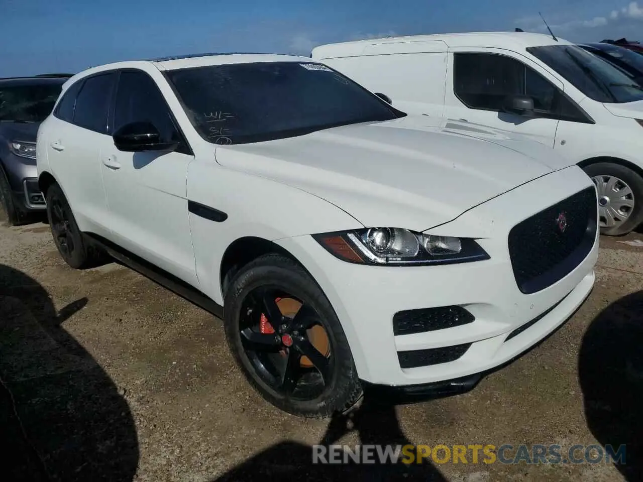 4 Photograph of a damaged car SADCJ2FX1LA624161 JAGUAR F-PACE 2020