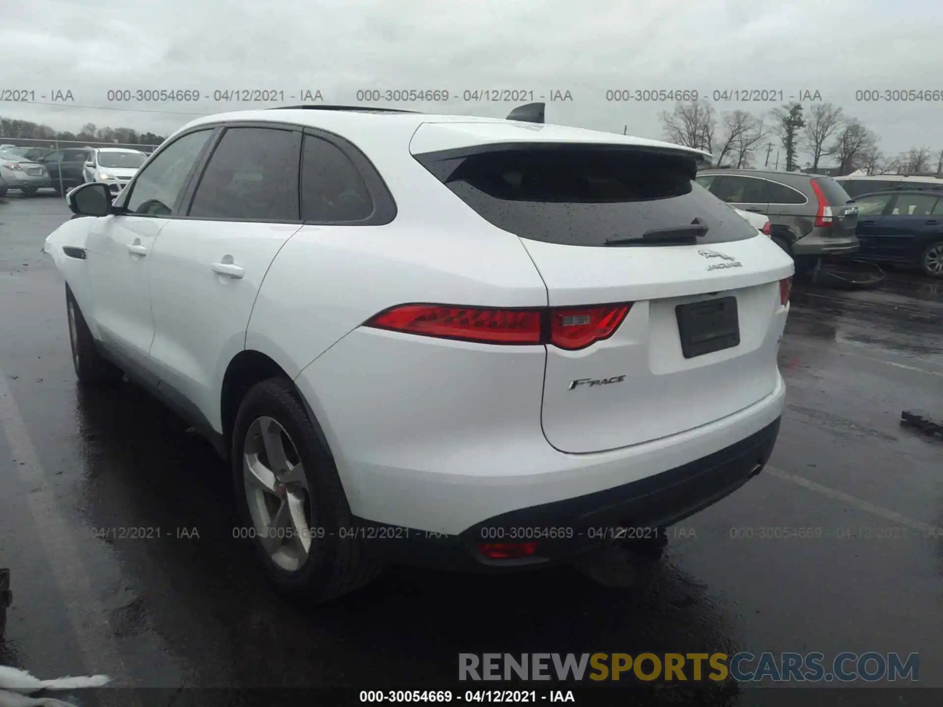 3 Photograph of a damaged car SADCJ2FX1LA627495 JAGUAR F-PACE 2020