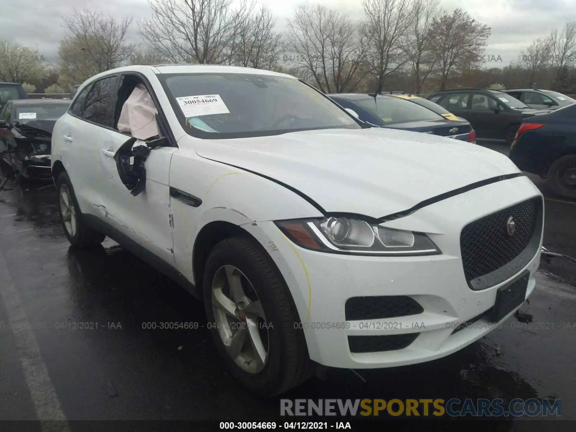 6 Photograph of a damaged car SADCJ2FX1LA627495 JAGUAR F-PACE 2020