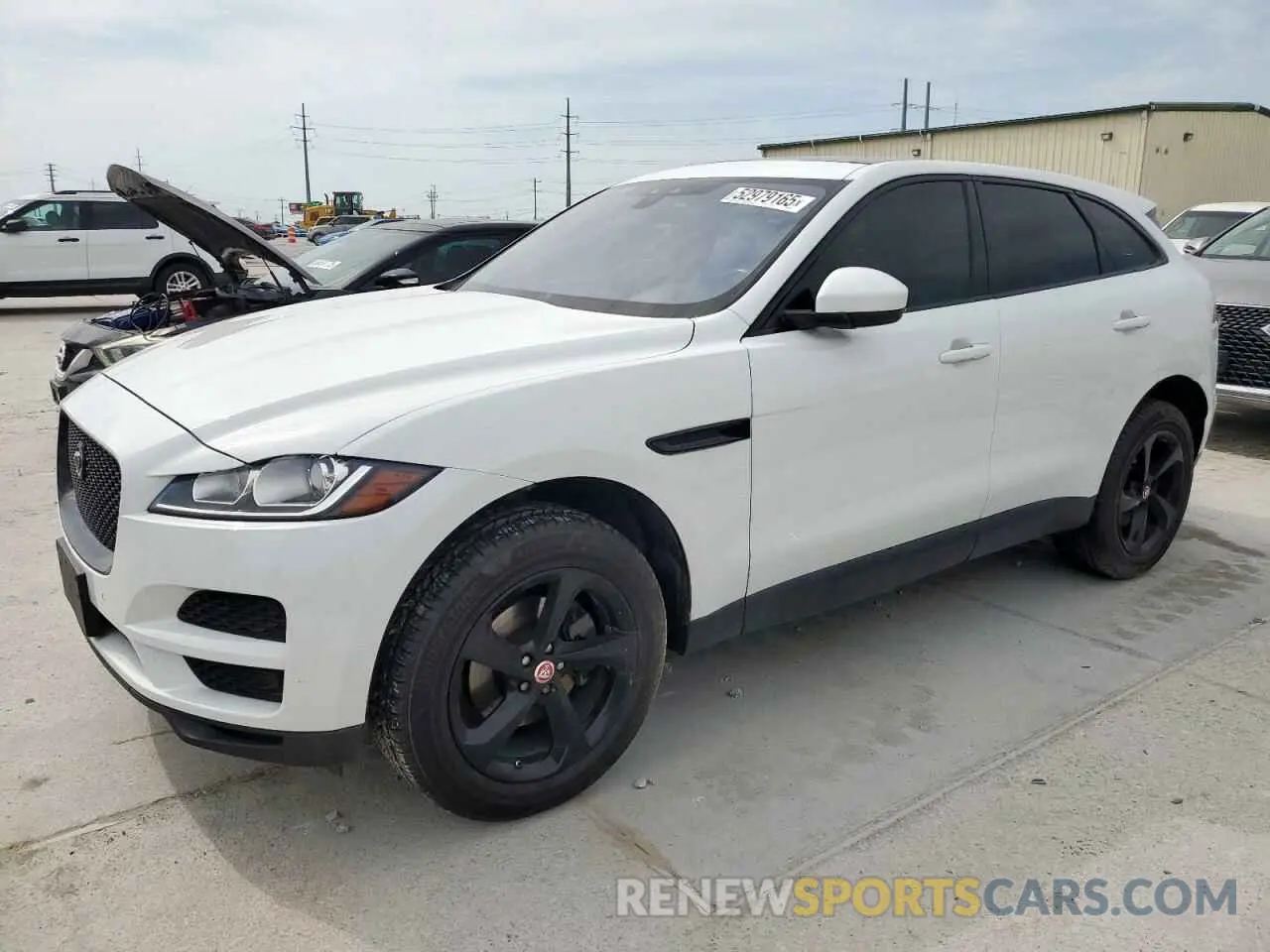 1 Photograph of a damaged car SADCJ2FX1LA628811 JAGUAR F-PACE 2020