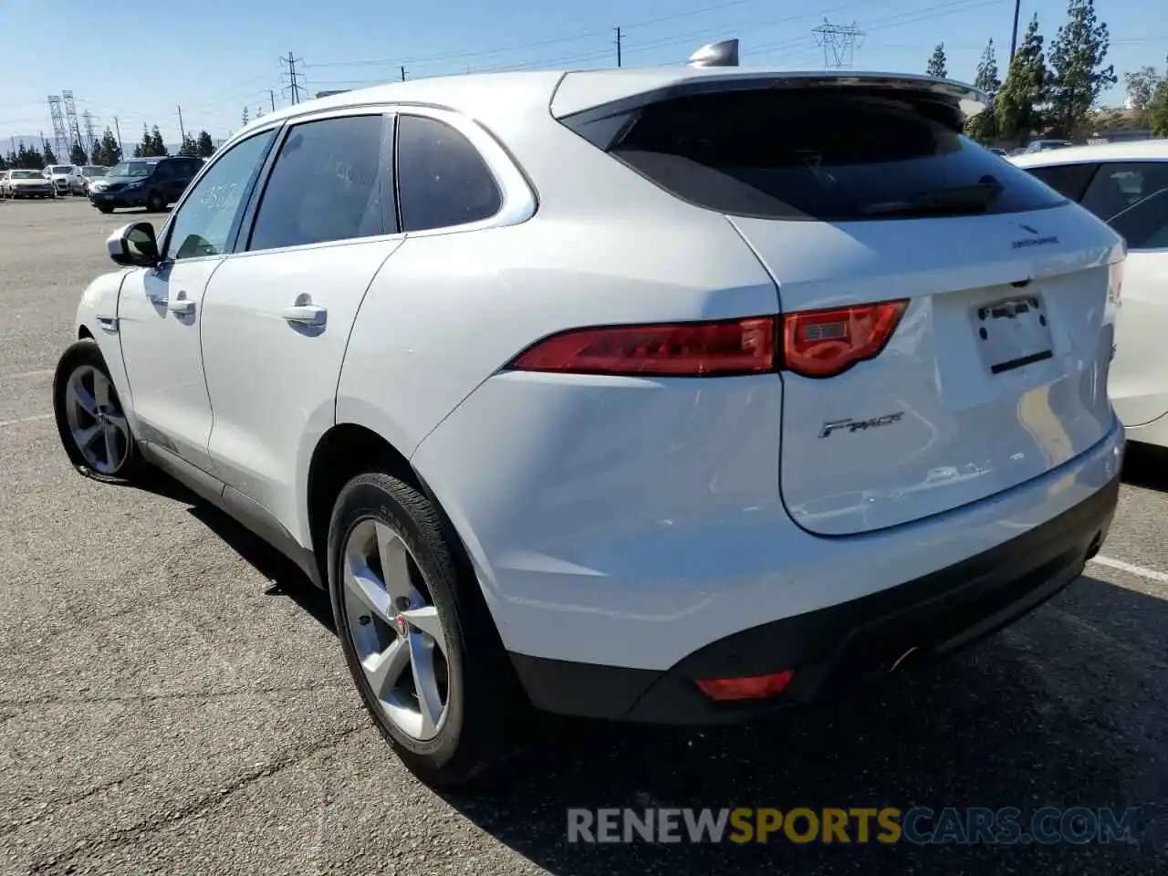 2 Photograph of a damaged car SADCJ2FX1LA640036 JAGUAR F-PACE 2020