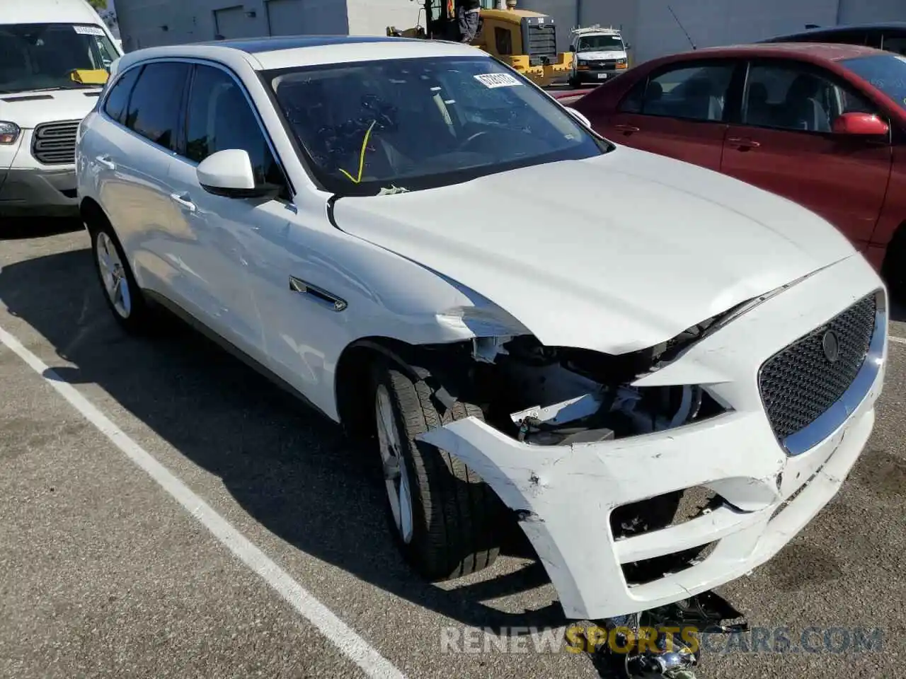 4 Photograph of a damaged car SADCJ2FX1LA640036 JAGUAR F-PACE 2020