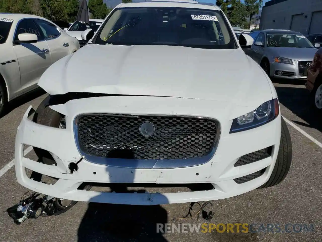 5 Photograph of a damaged car SADCJ2FX1LA640036 JAGUAR F-PACE 2020