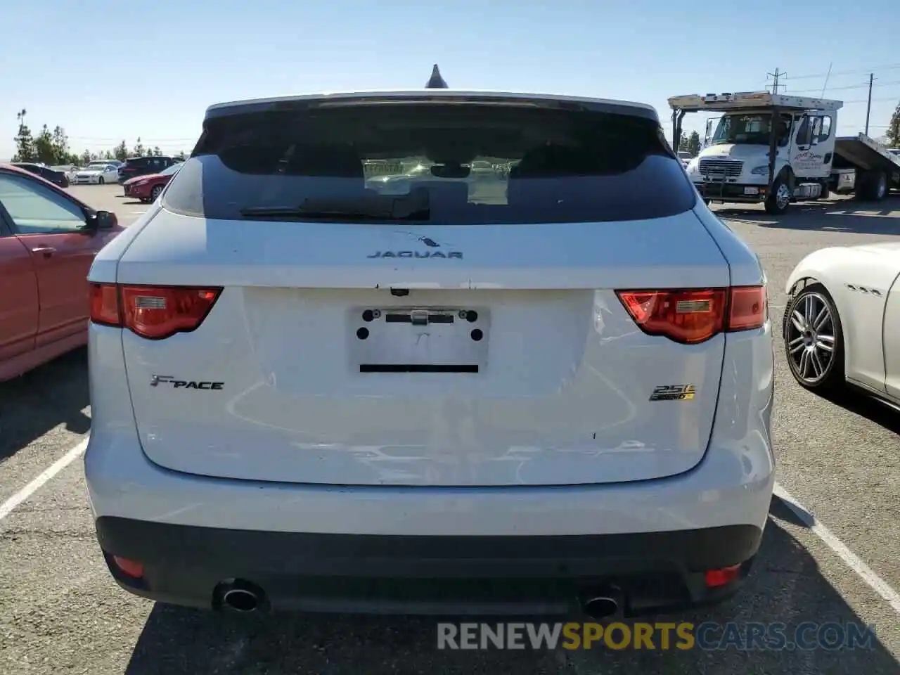 6 Photograph of a damaged car SADCJ2FX1LA640036 JAGUAR F-PACE 2020