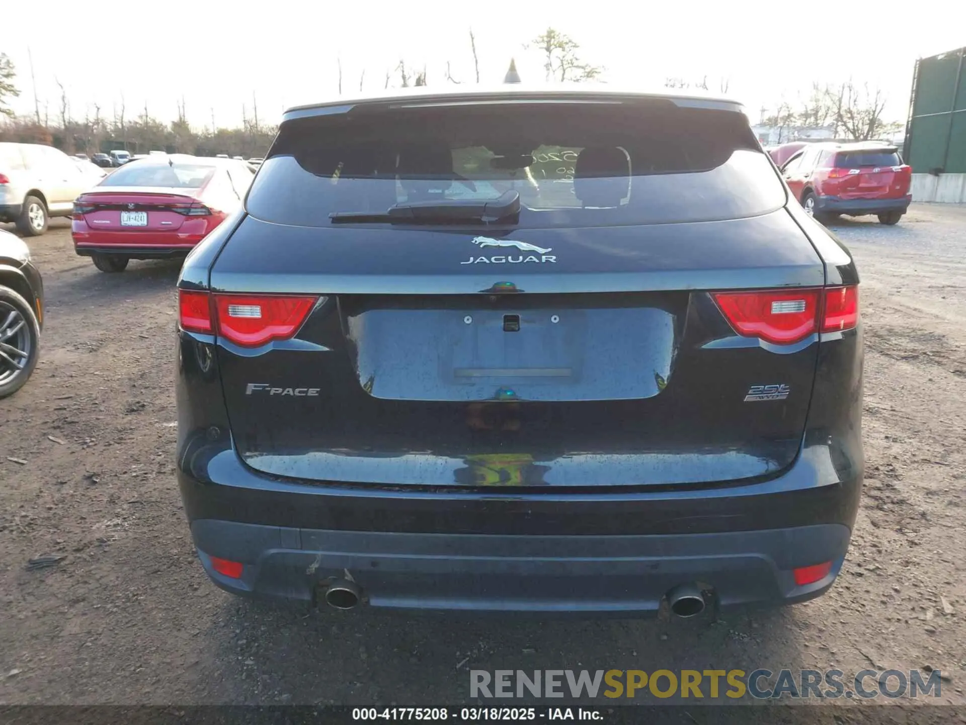 16 Photograph of a damaged car SADCJ2FX1LA648654 JAGUAR F-PACE 2020
