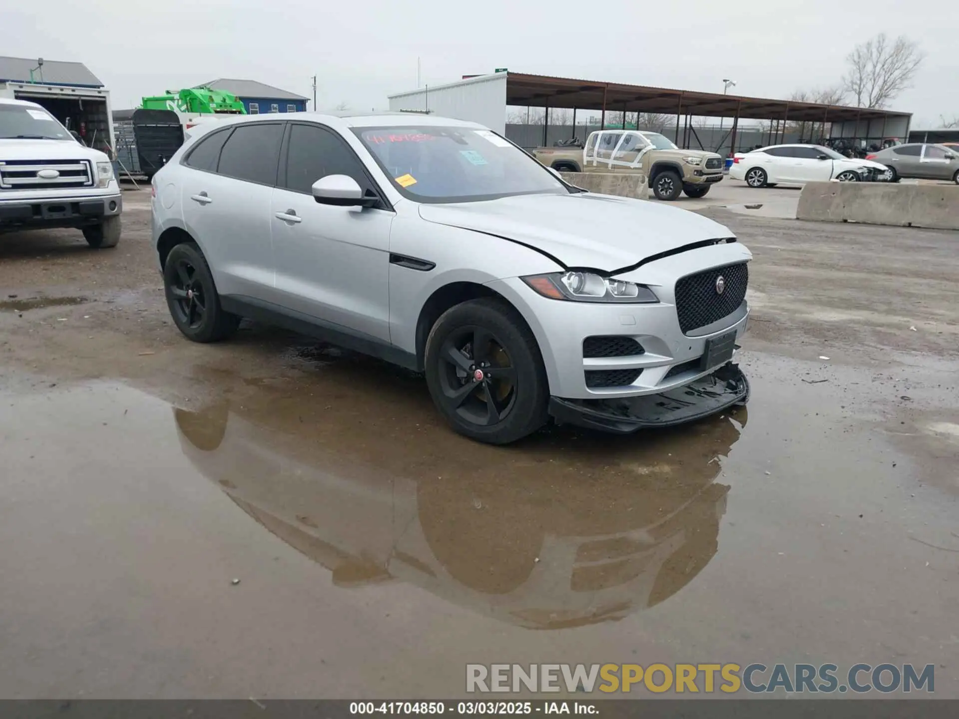 1 Photograph of a damaged car SADCJ2FX2LA620720 JAGUAR F-PACE 2020
