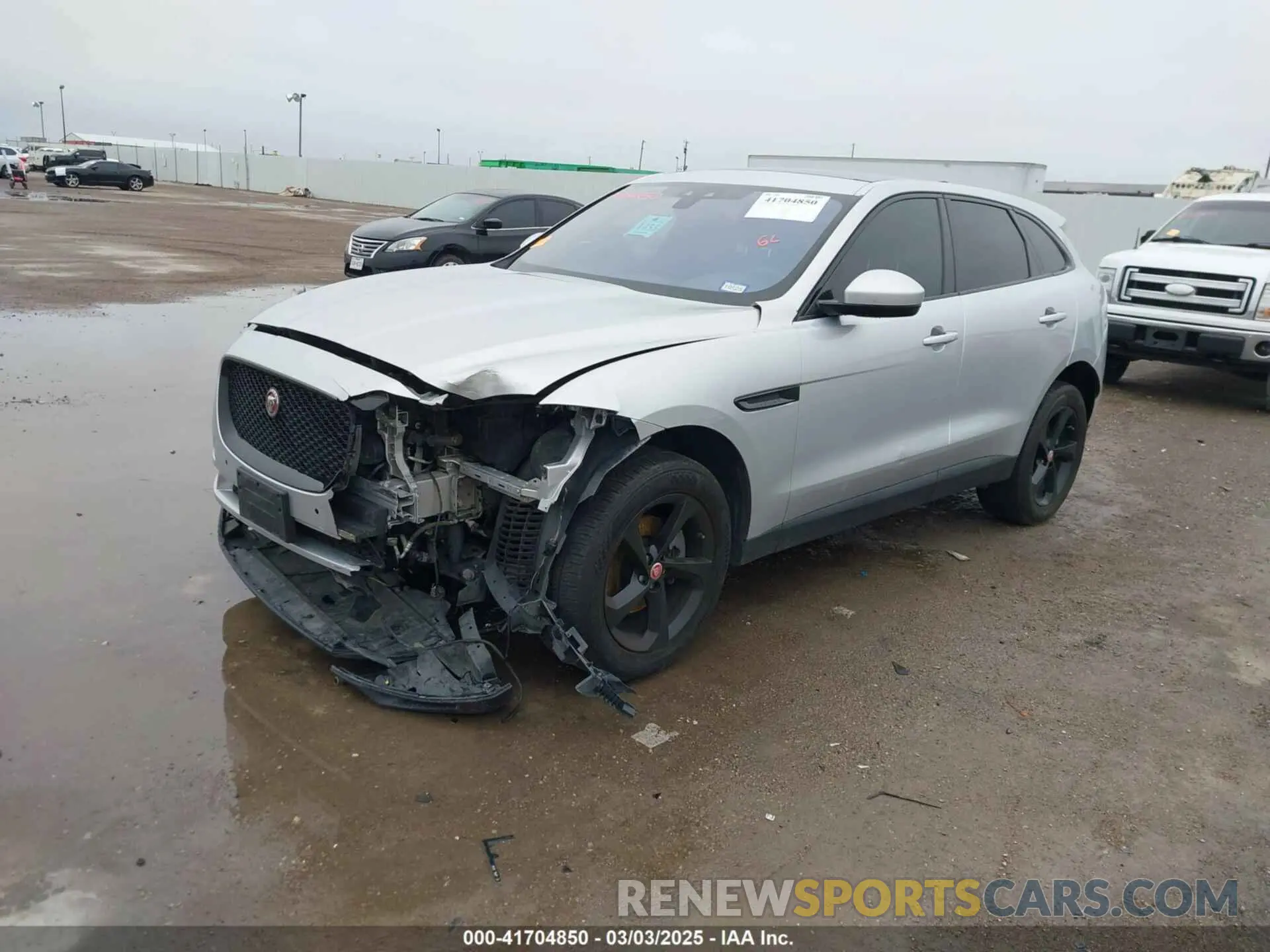 2 Photograph of a damaged car SADCJ2FX2LA620720 JAGUAR F-PACE 2020
