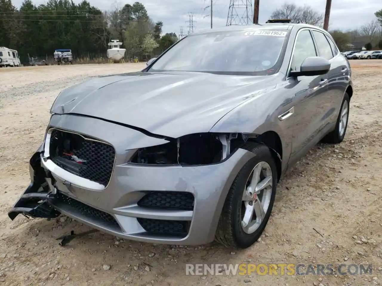 2 Photograph of a damaged car SADCJ2FX2LA630079 JAGUAR F-PACE 2020