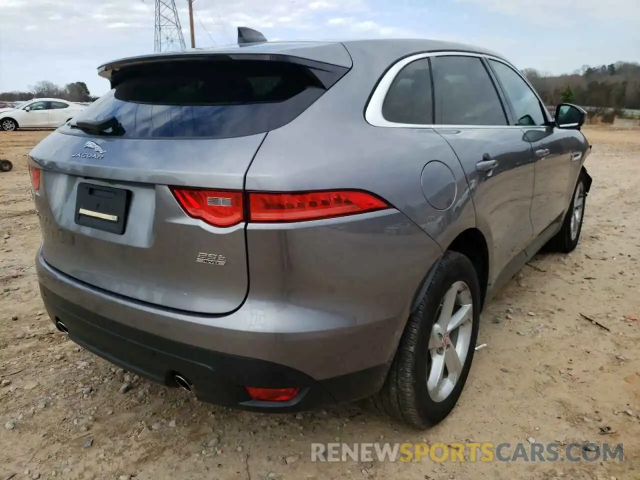 4 Photograph of a damaged car SADCJ2FX2LA630079 JAGUAR F-PACE 2020