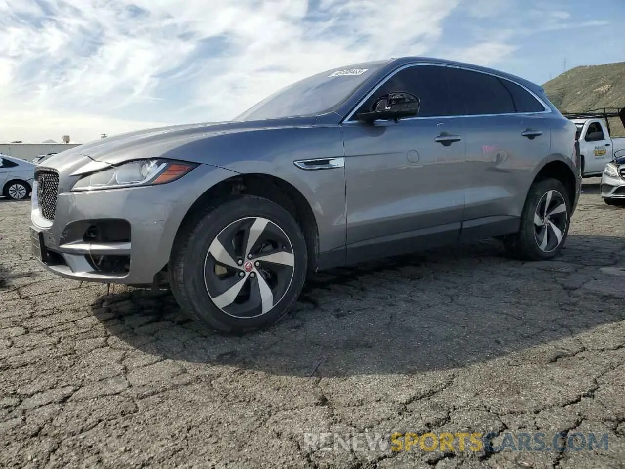 1 Photograph of a damaged car SADCJ2FX2LA638148 JAGUAR F-PACE 2020
