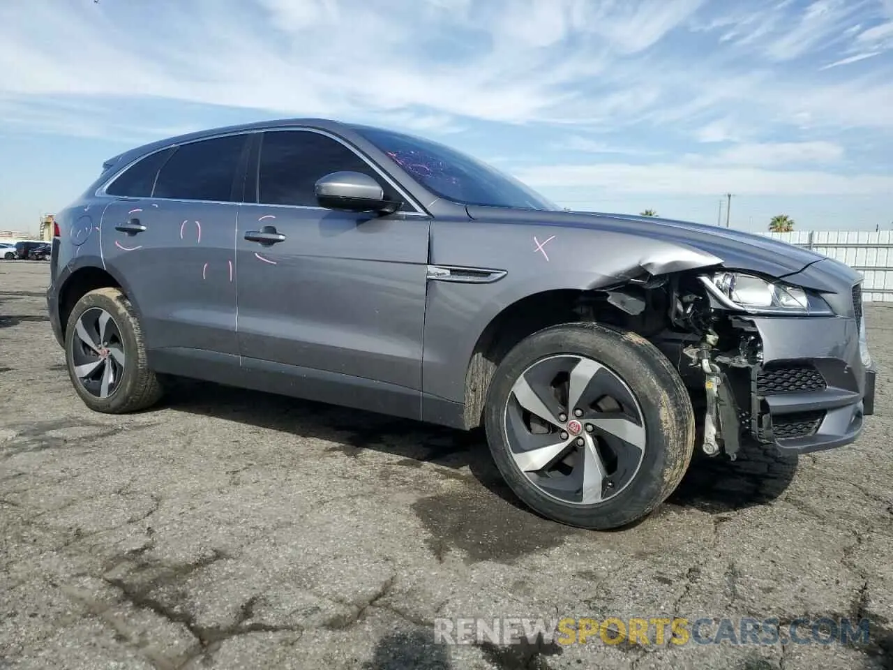 4 Photograph of a damaged car SADCJ2FX2LA638148 JAGUAR F-PACE 2020