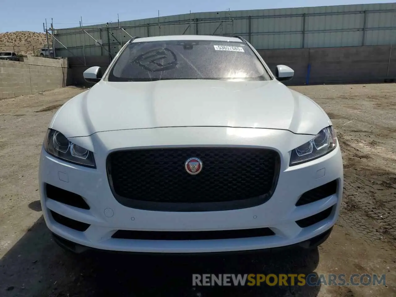 5 Photograph of a damaged car SADCJ2FX2LA639994 JAGUAR F-PACE 2020
