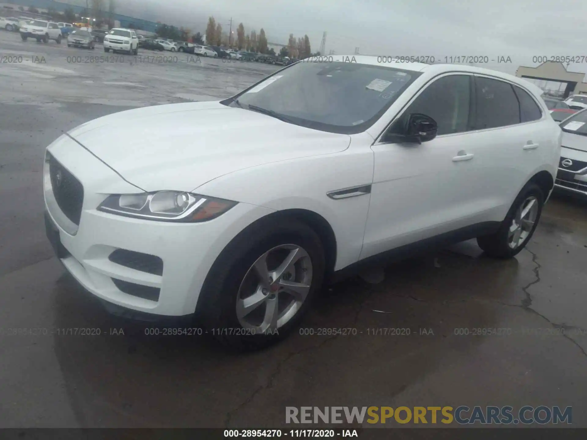 2 Photograph of a damaged car SADCJ2FX2LA644385 JAGUAR F-PACE 2020