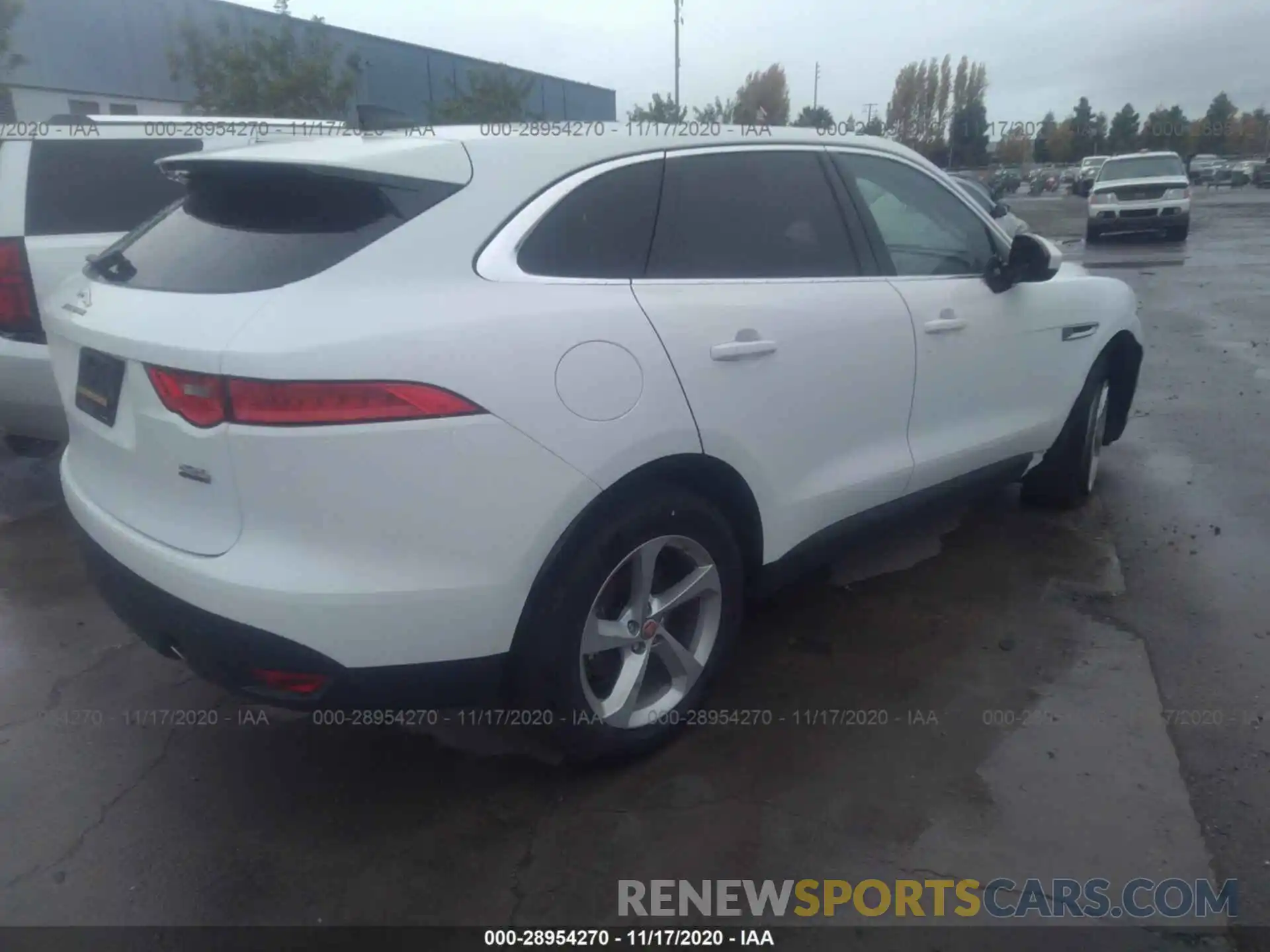 4 Photograph of a damaged car SADCJ2FX2LA644385 JAGUAR F-PACE 2020