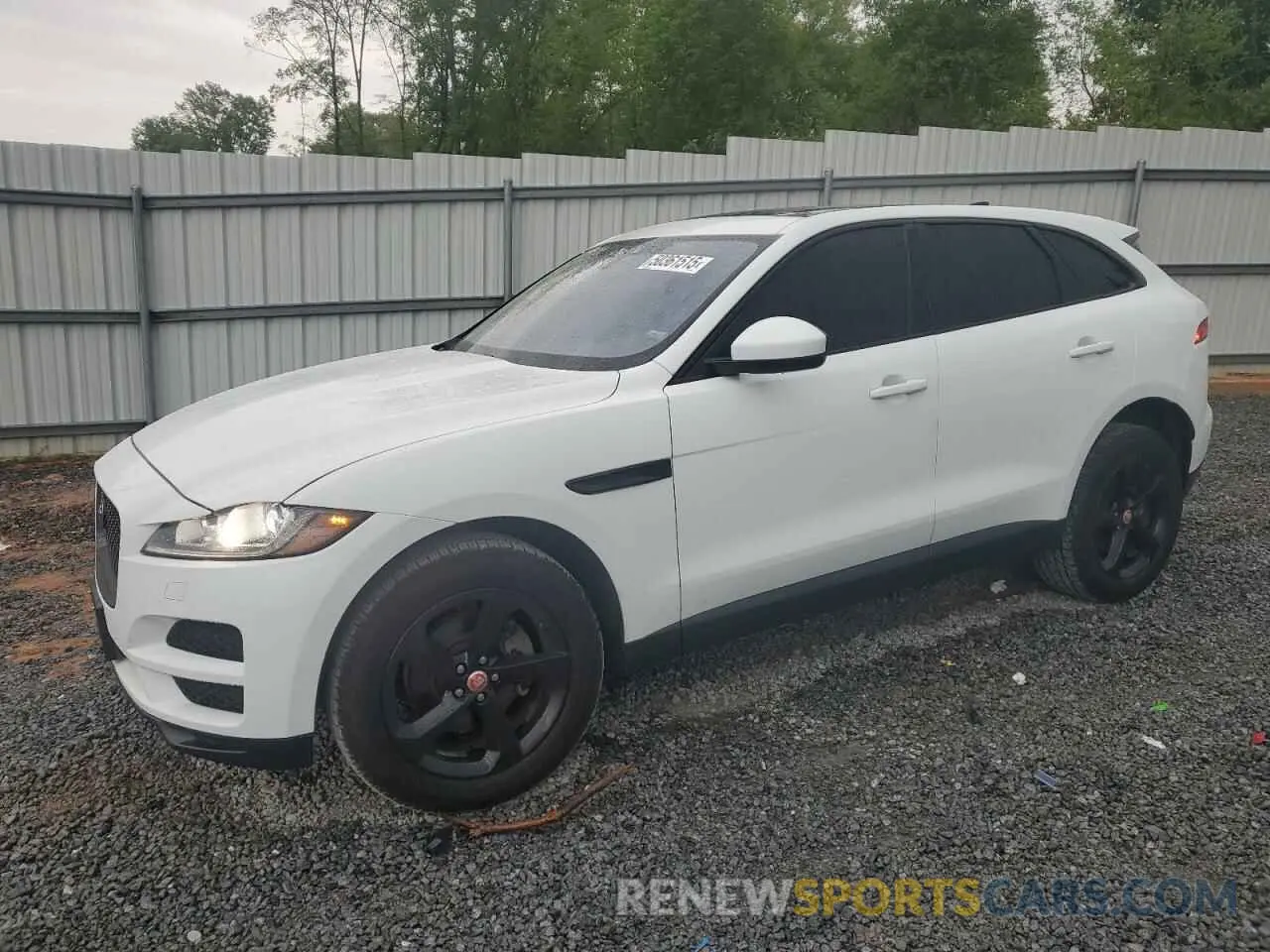 1 Photograph of a damaged car SADCJ2FX2LA646296 JAGUAR F-PACE 2020