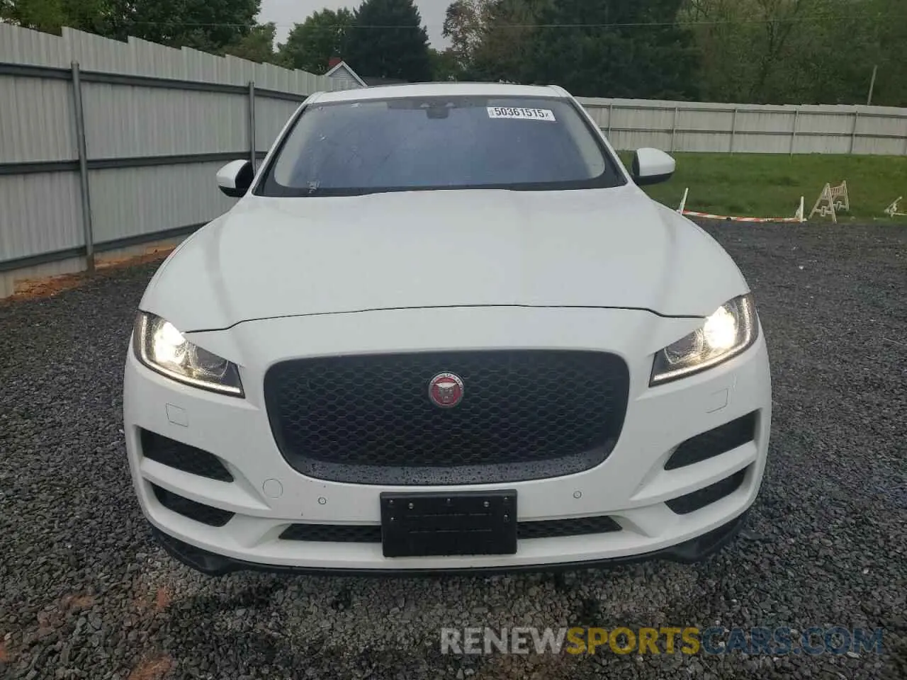 5 Photograph of a damaged car SADCJ2FX2LA646296 JAGUAR F-PACE 2020